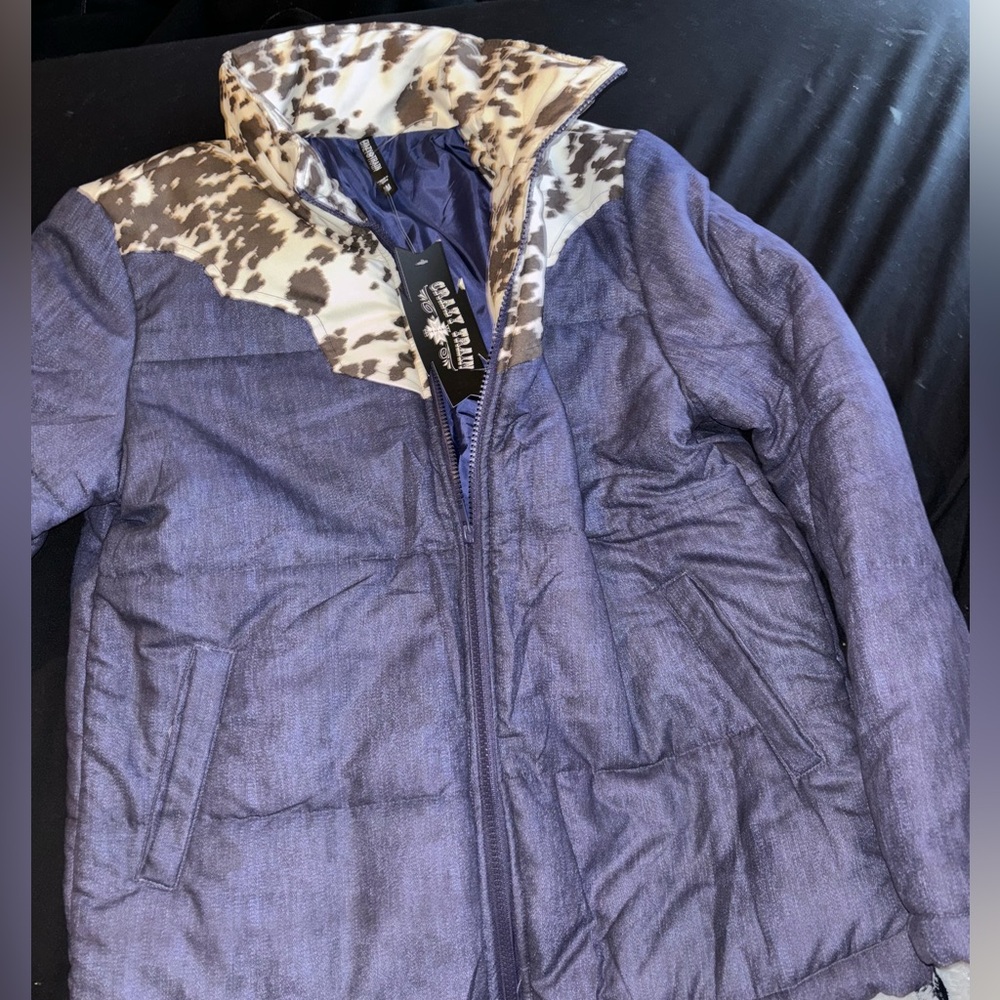Crazy train puffy jacket